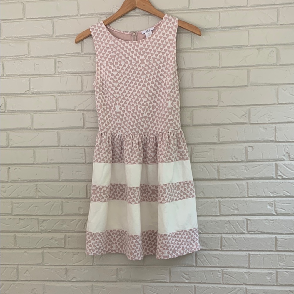 Pink and Cream Boutique Dress